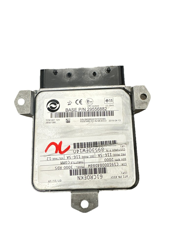 ALLISON TCM Transmission Control Module Part Number 29556882