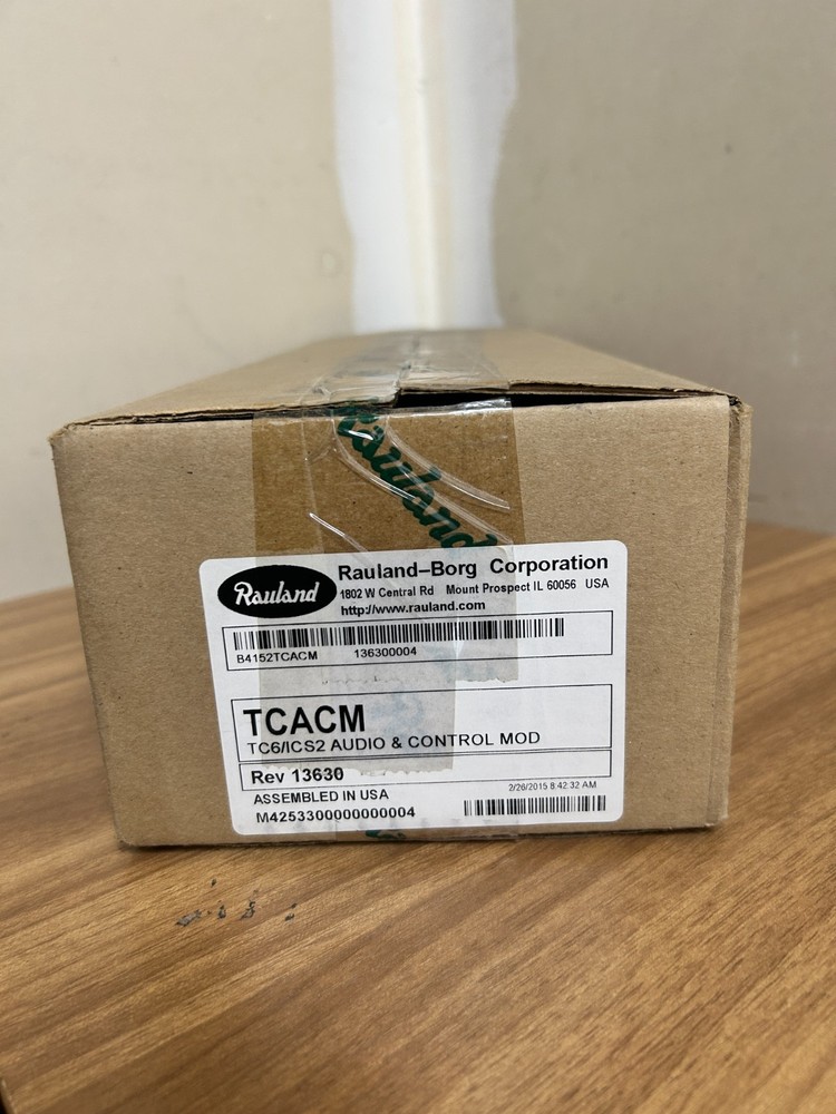 Rauland-Borg TCACM Audio & Control Module TC6/ICS2