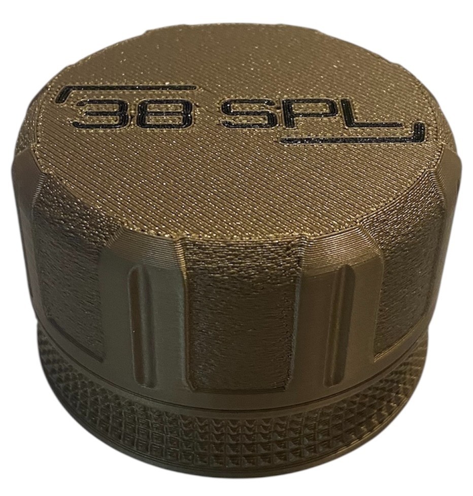 38SPL Pocket Ammo Container - Choose Color