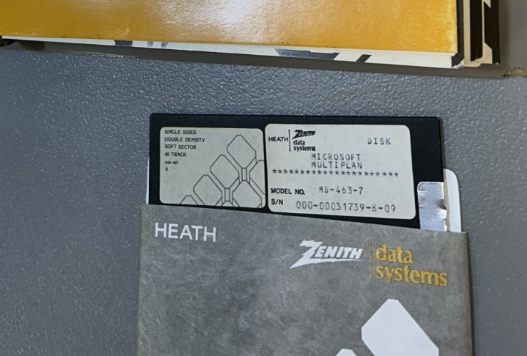 Zenith MultiPlan 5 1/4" Disk