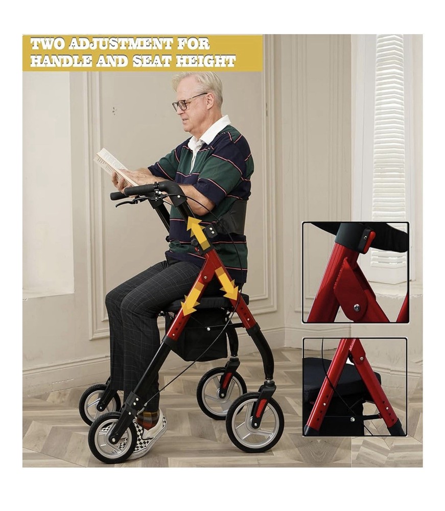 Winlove Rollator Walker Model: HCT-9201E