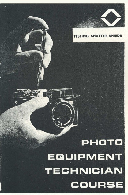 Testing Shutter Speeds (1971-1973) NatCam Booklet: Reprint