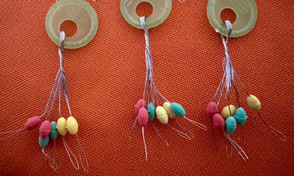 Float Stops 60 MEDIUM X OVAL Stops Rubber Grip Braid Fishing Lines Braid Stops