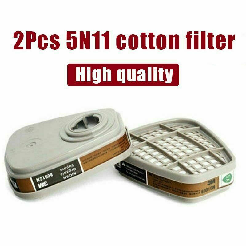 US 6001CN Organic Vapor Respirator Filter Cartridge For 6300 6800 7502 Gas Mask