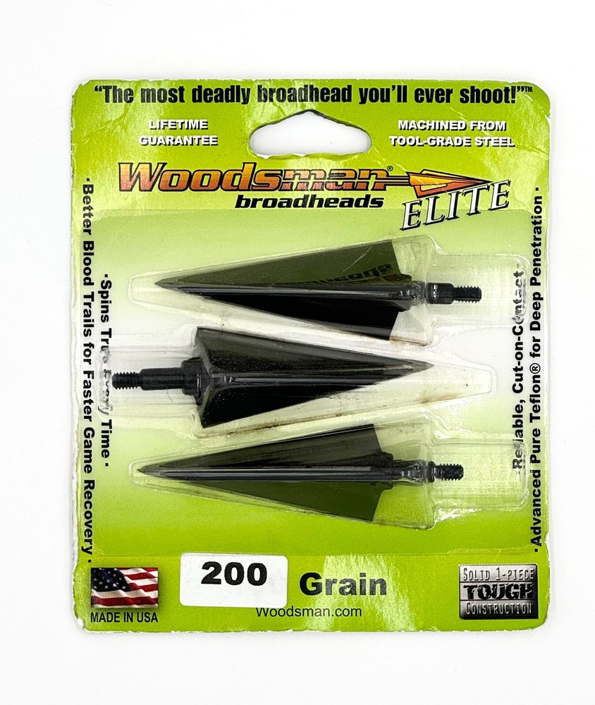 Woodsman Elite Broadheads
