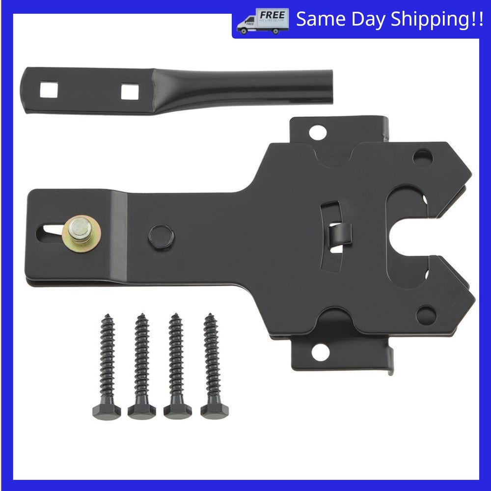 Black Deluxe Post Latch