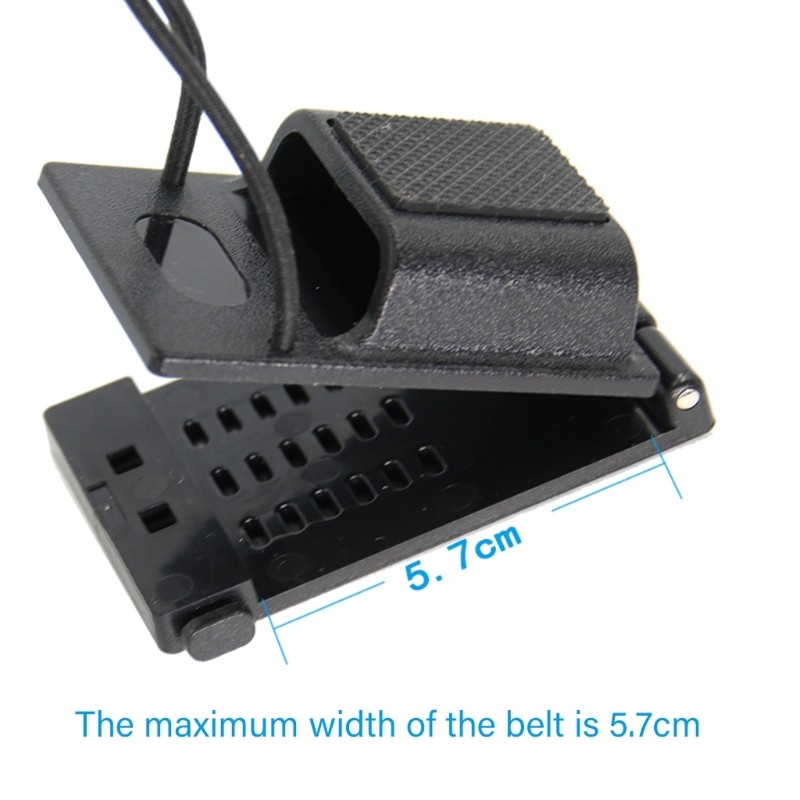 Radio Clip for Utility Belts, Construction Workers, Secure Gear