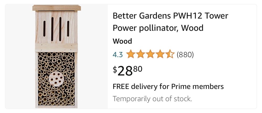 Bee Insect Pollinator Tower House