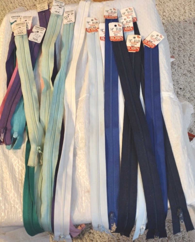 24 Sewing Zippers Hancock & Robin Brands