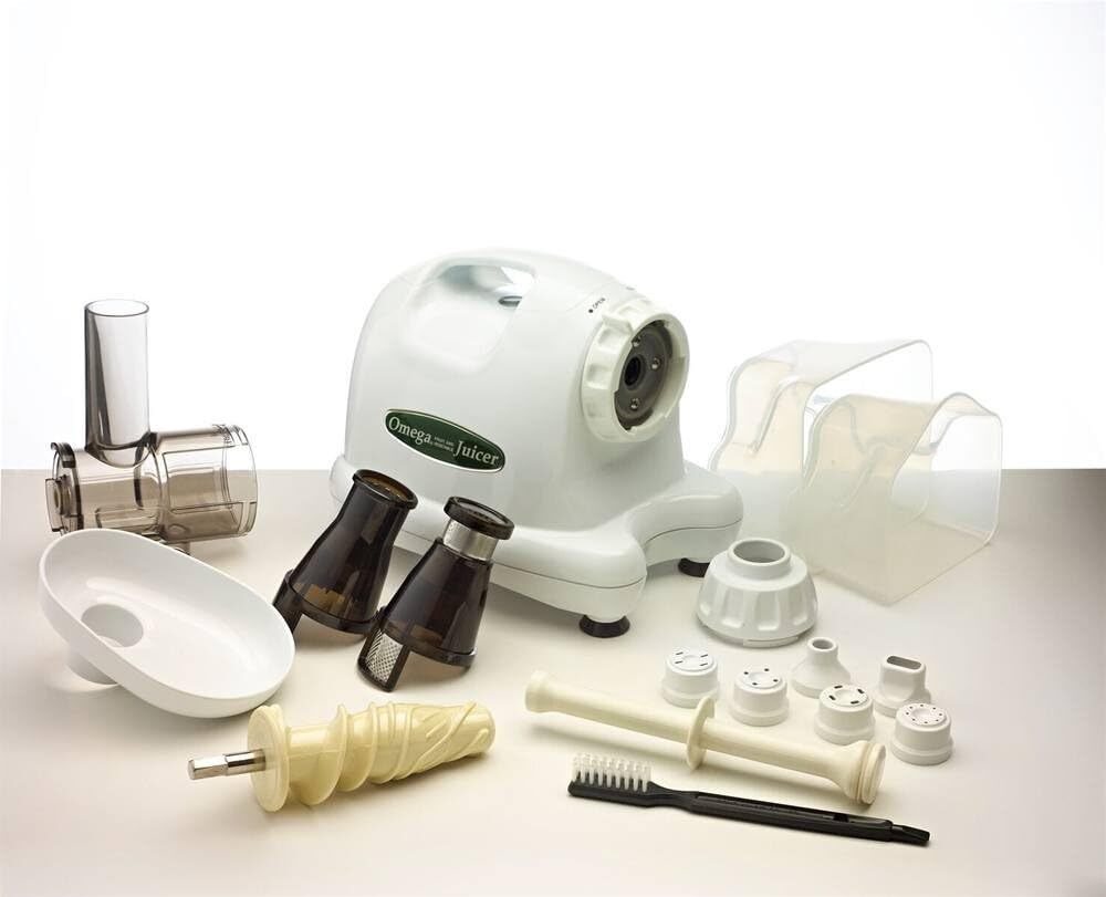 Omega J8004X Nutrition Center Commercial Juicer, White - Certified