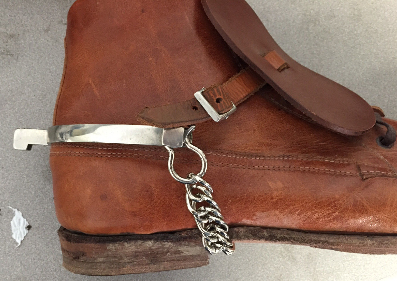 Spur chains for Cavalry M1911, British, Canadian, Equestrian 8" LENGTH