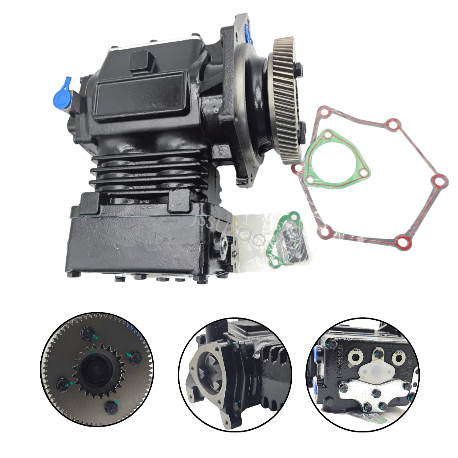 Air Compressor For Detroit Diesel Series 60 12.7 TU-FLO 750 R23522123 23522122