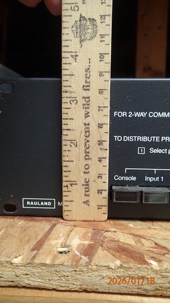 Rauland MCZ300 Intercom and Program Control Unit Pre Owned