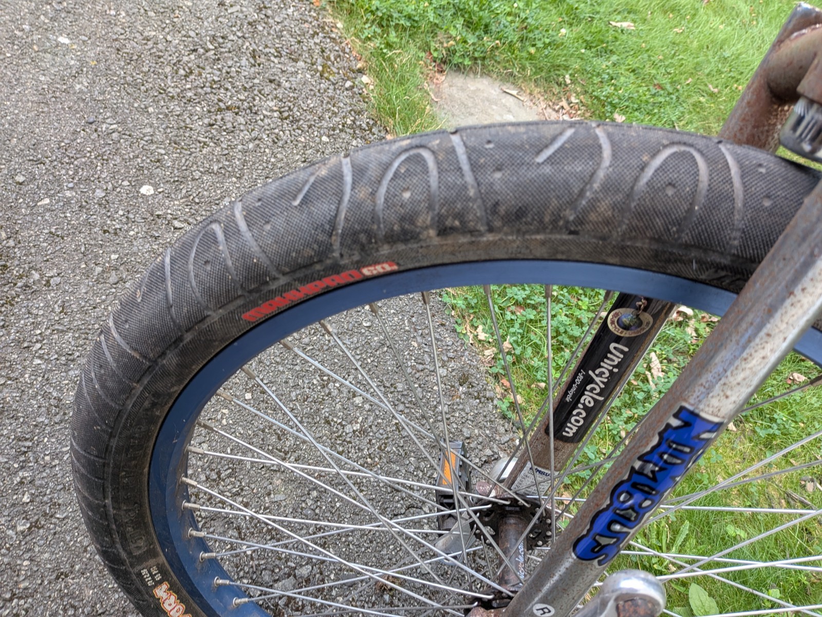 Vintage Nimbus Unicycle - Unicycle.com Mountain Uni Cycle