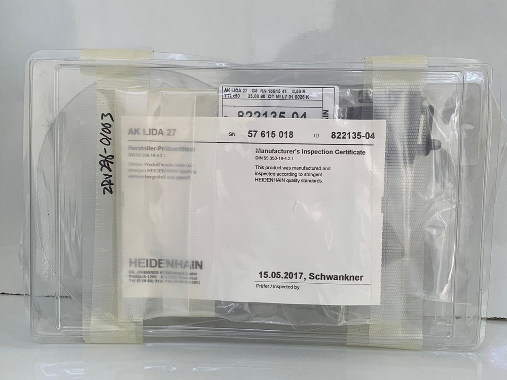 Heidenhain / Exposed Linear Encoder / AK LIDA 27 / 822135-04