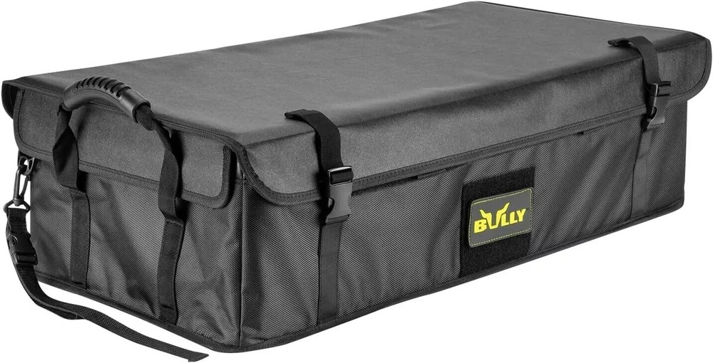 Bully Trunk SUV Collapsible UTV Cargo Organizer Box Bin Bag Utility Black
