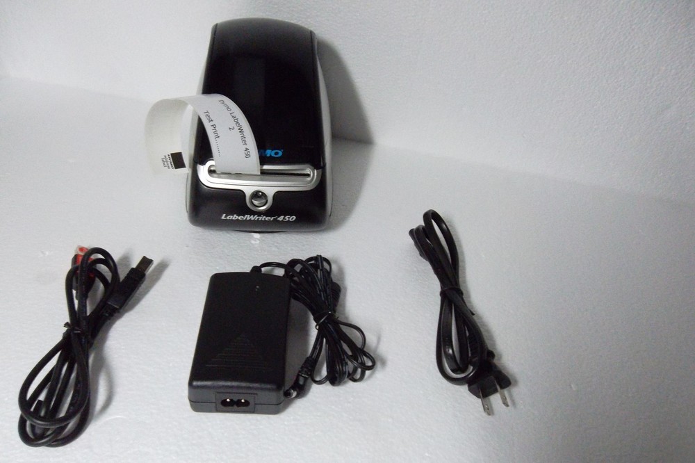 Dymo LabelWriter 450 Thermal Printer Compact USB 300 dpi 1750110 TESTED WORKING