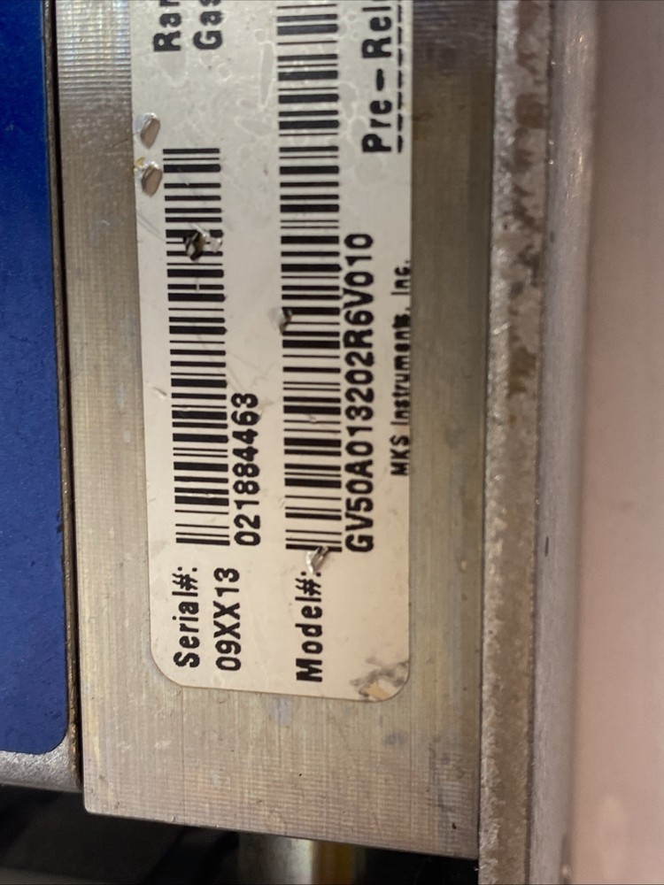 MKS GV50A013202R6 Mass Flow Controller N2 200 sccm 4 VCR DeviceNet