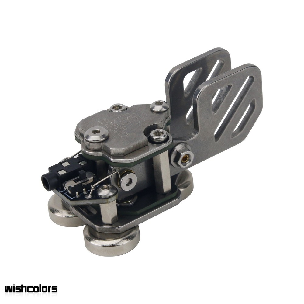 HAMCUBE Mini CW Trainer Morse Code Trainer+Stainless Steel Morse Key 3.5MM Cable