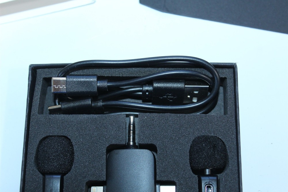 Wireless Lavalier Microphone Set Of 2 Plug & Play