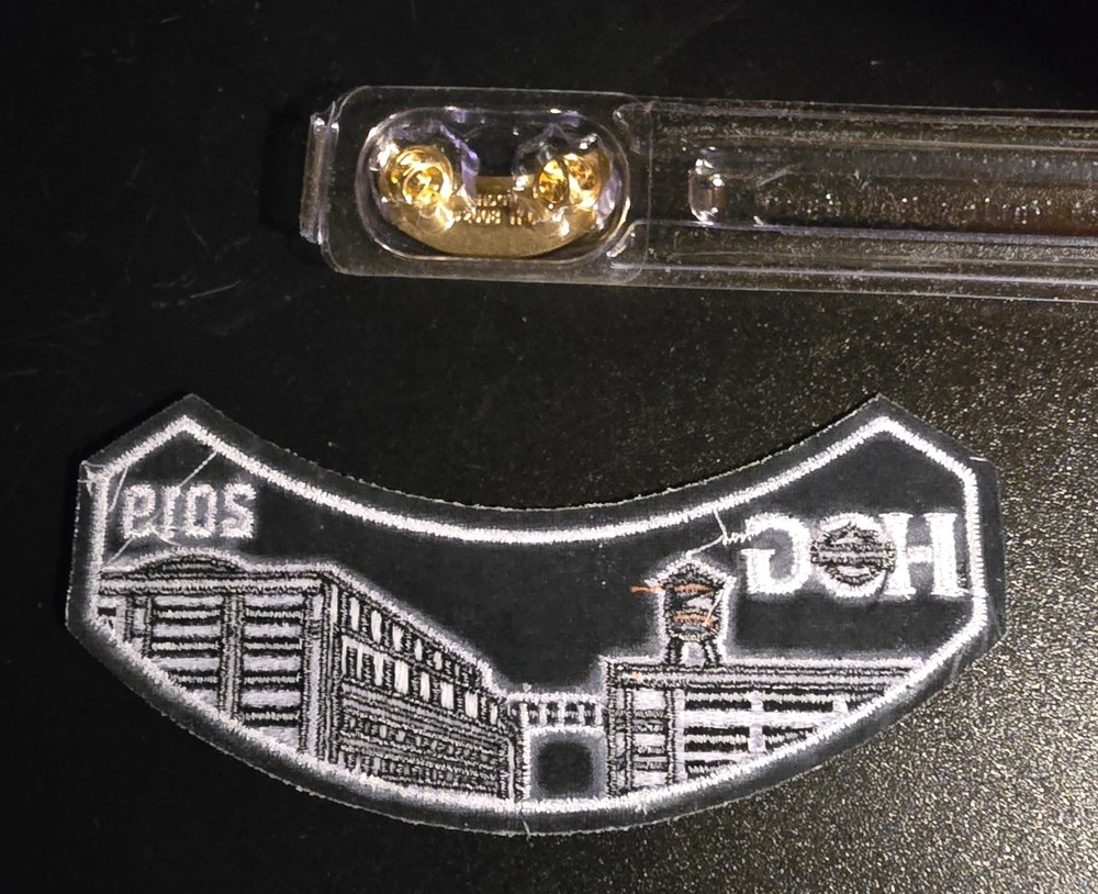 Harley Davidson HOG 2019 Patch and Pin - New