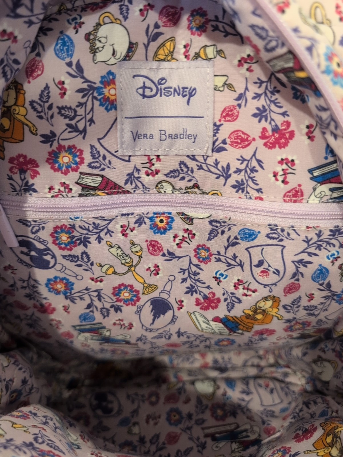 Vera Bradley Disney's Belle & Friends Mini Campus Backpack