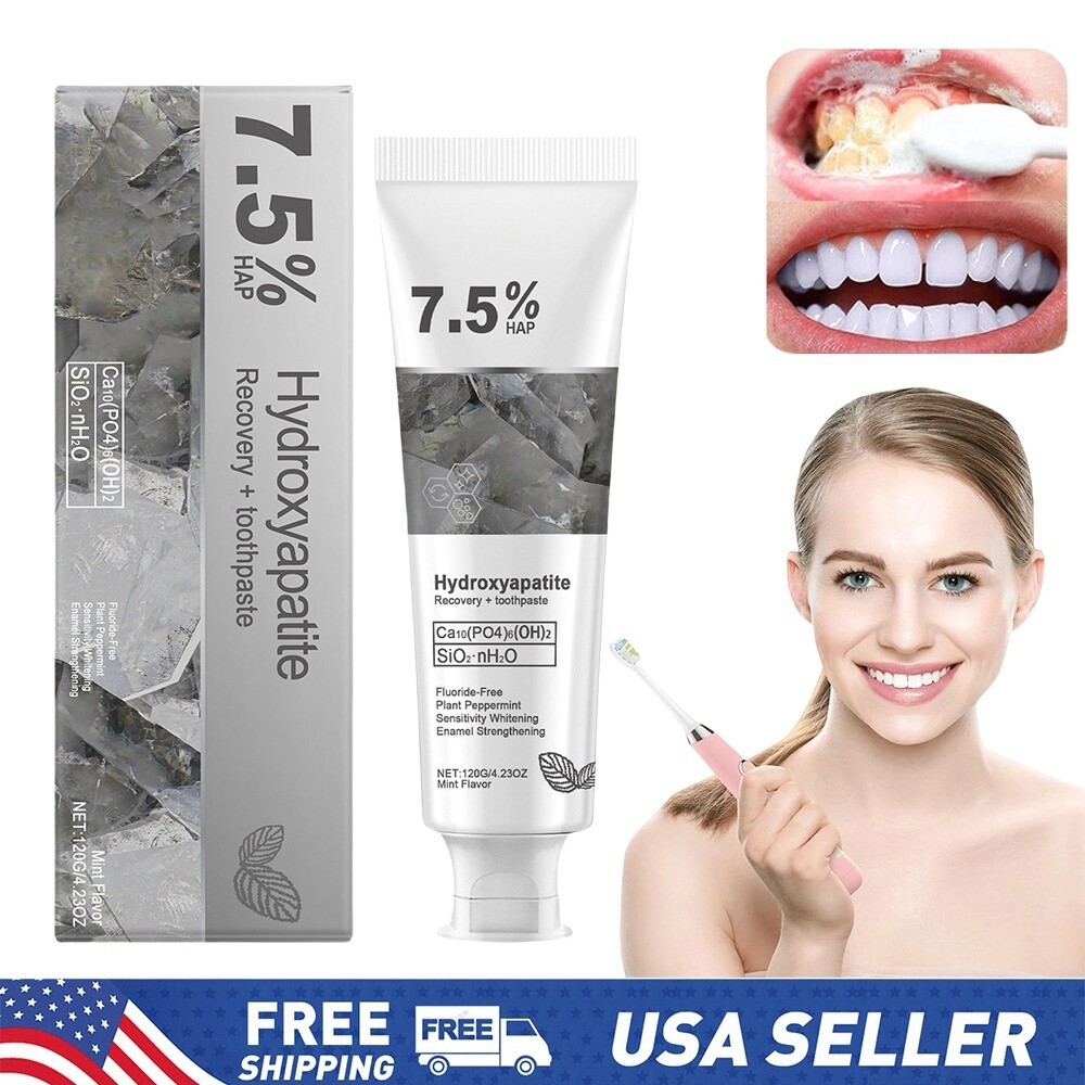 7.5% Hap Nano-Hydroxyapatite Toothpaste Remove Deep Clean For Sensitive Teeth