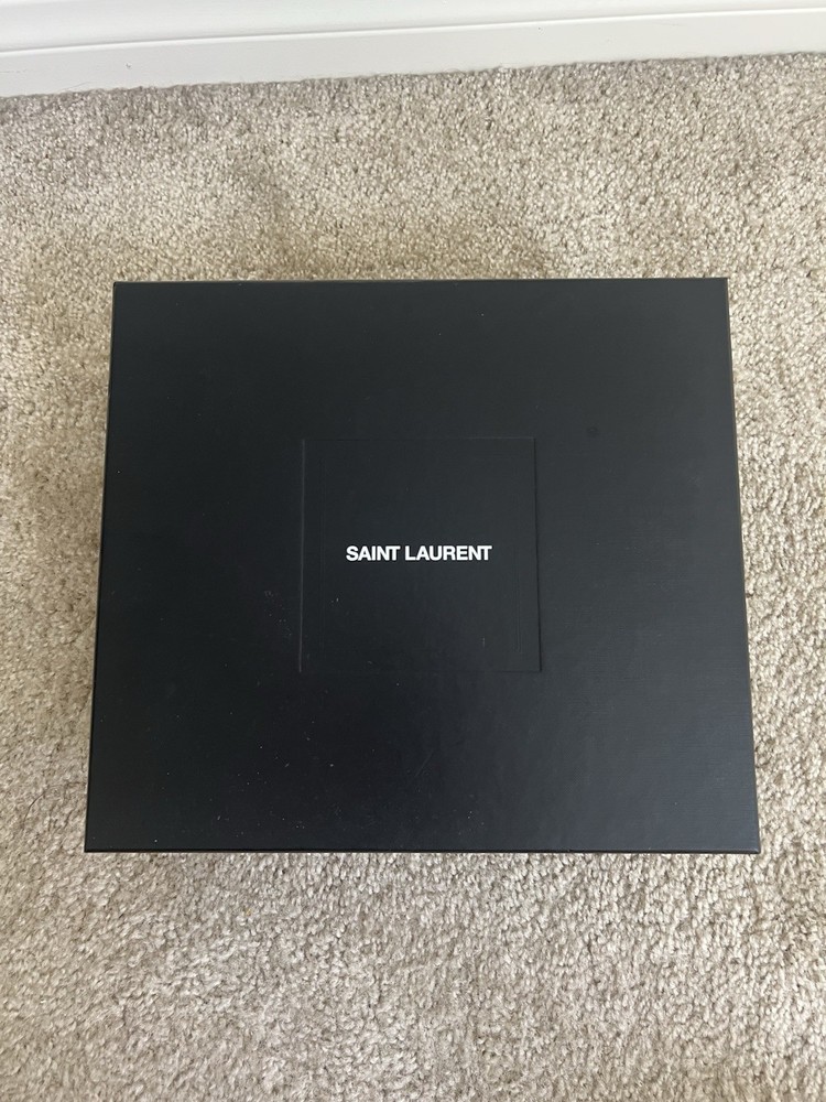 Saint Laurent Empty Black Gift Box