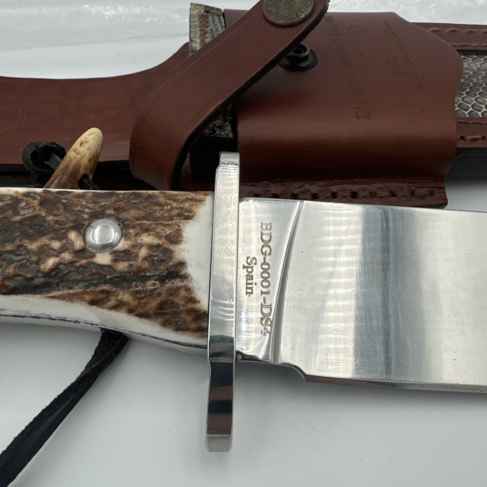 Bulldog Brand Bowie Stag Knife Limited Edition Handmade New