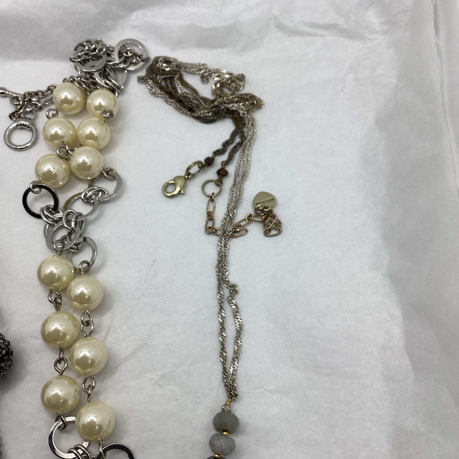 Mixed Lot Of Costume Jewelry Necklaces 8/28