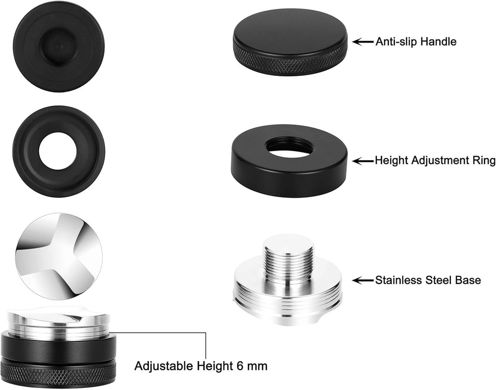 58mm Coffee Distributor, Espresso Distribution Tool, Espresso Distributor Too...