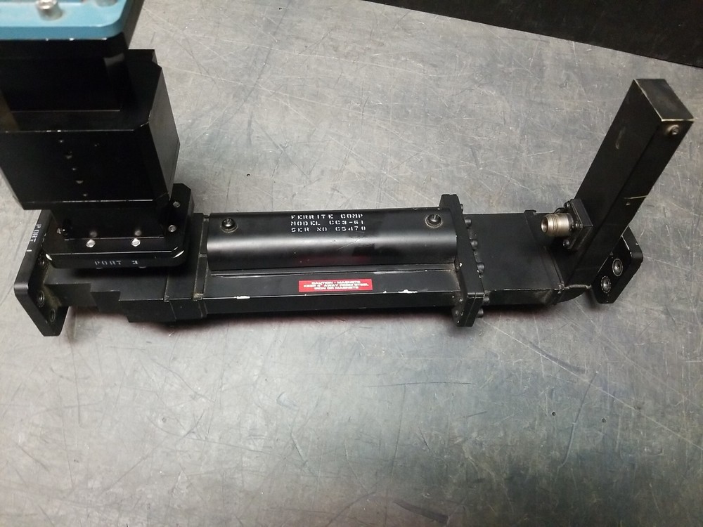 WR187 WAVEGUIDE COMBO: Ferrite Waveguide Duplexer, CPI filter, & WG Adapter/sma