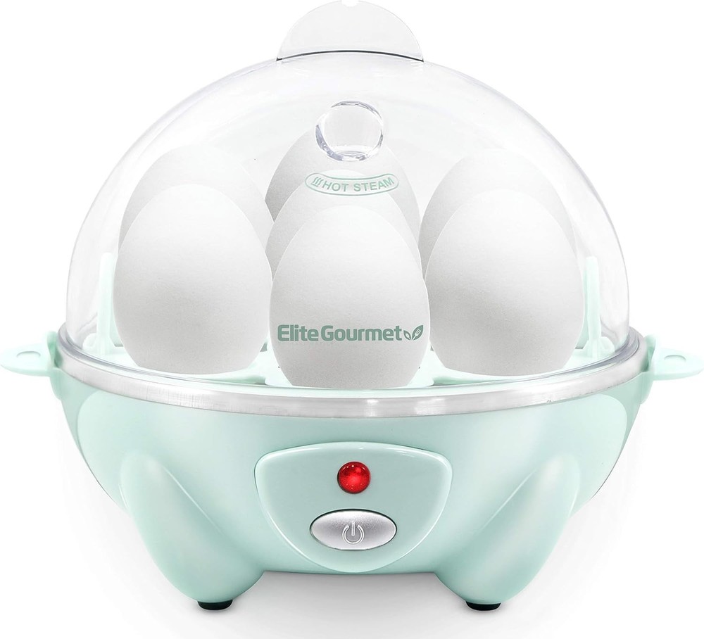 Quick & Compact 7-Egg Electric Cooker: Perfect Eggs Every Time with Buzzer