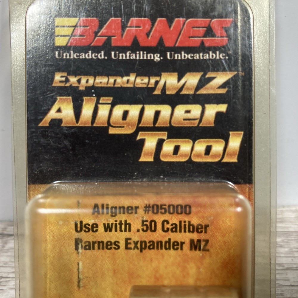 Barnes Muzzleloader Aligner Tool for .50 Cal Expander MZ #05000 NEW