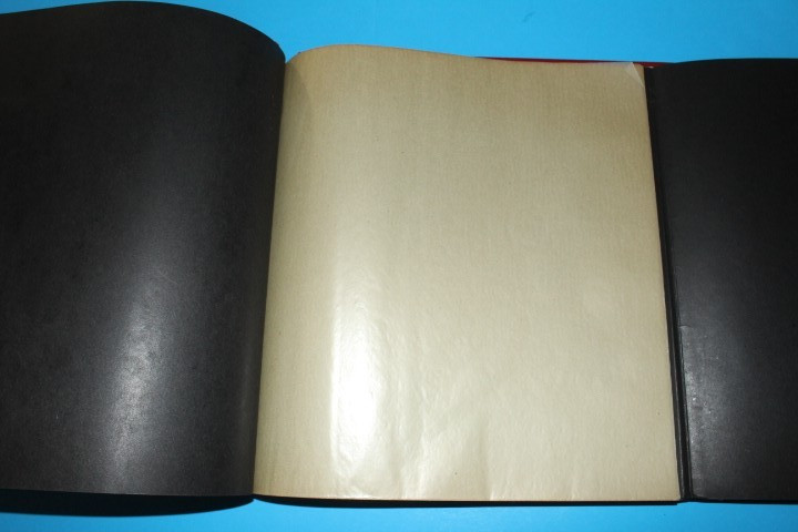 Elbe Red Washington Presentation A 100 Glassine pages springback BlueLakeStamps