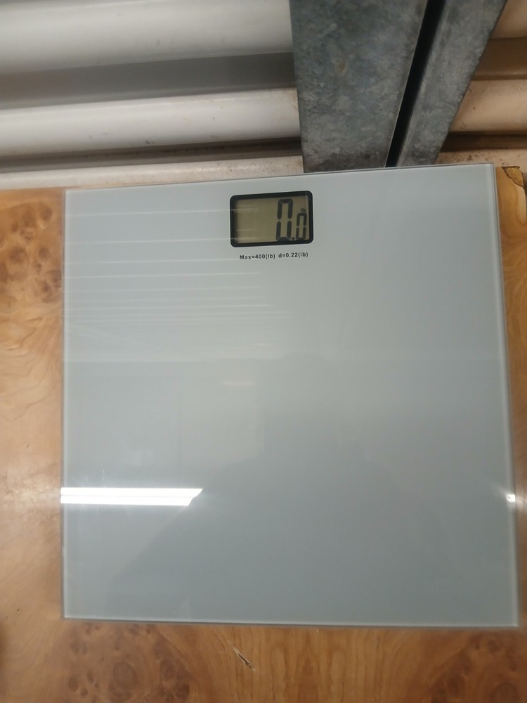 Digital Paper Thin Battery Powered Bathroom Scale