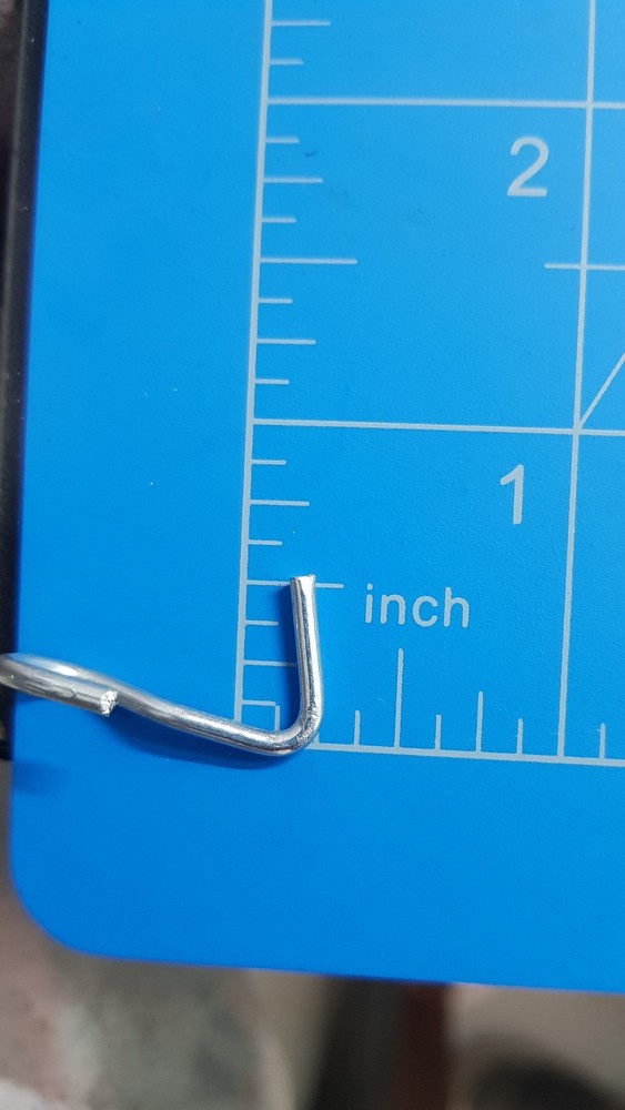 100 One Inch Bulk Metal Hooks Suction Cups 1" Hook