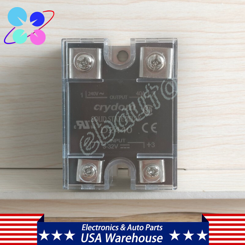 For Crydom D2440 SSR 3-32V Output 40A 240V Solid State Relay Input US STOCK