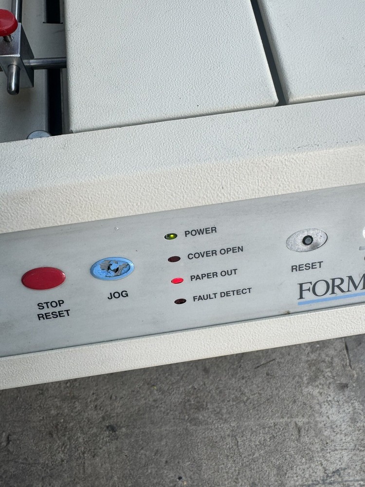 Formax FD-2030 Folder/Pressure Sealer Missing conveyor Untested