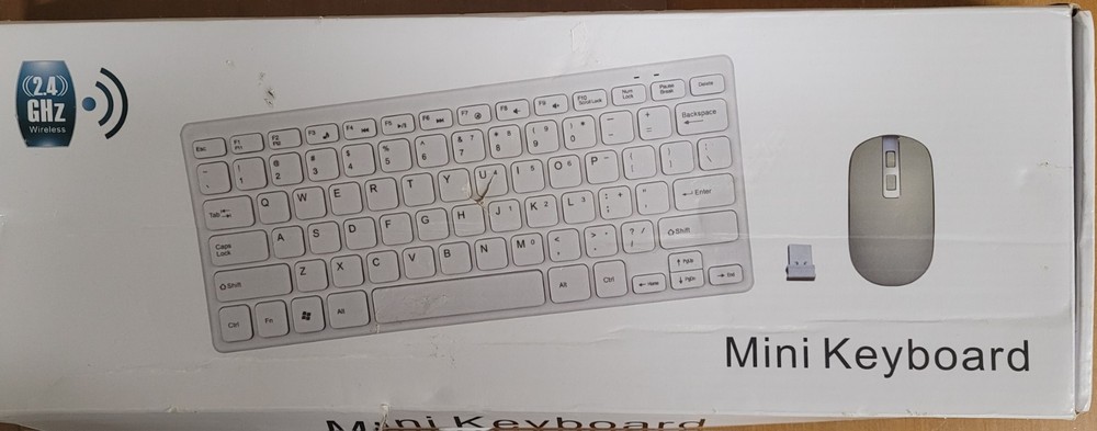 Wireless Mini Keyboard and Mouse