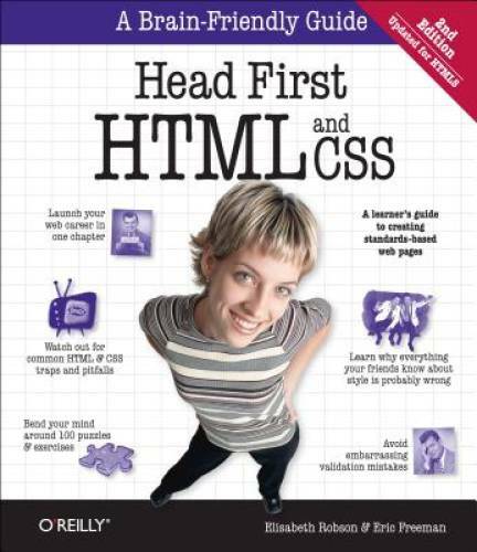 Head First HTML and CSS: A Learner's Guide to Creating Standards-Based We - GOOD