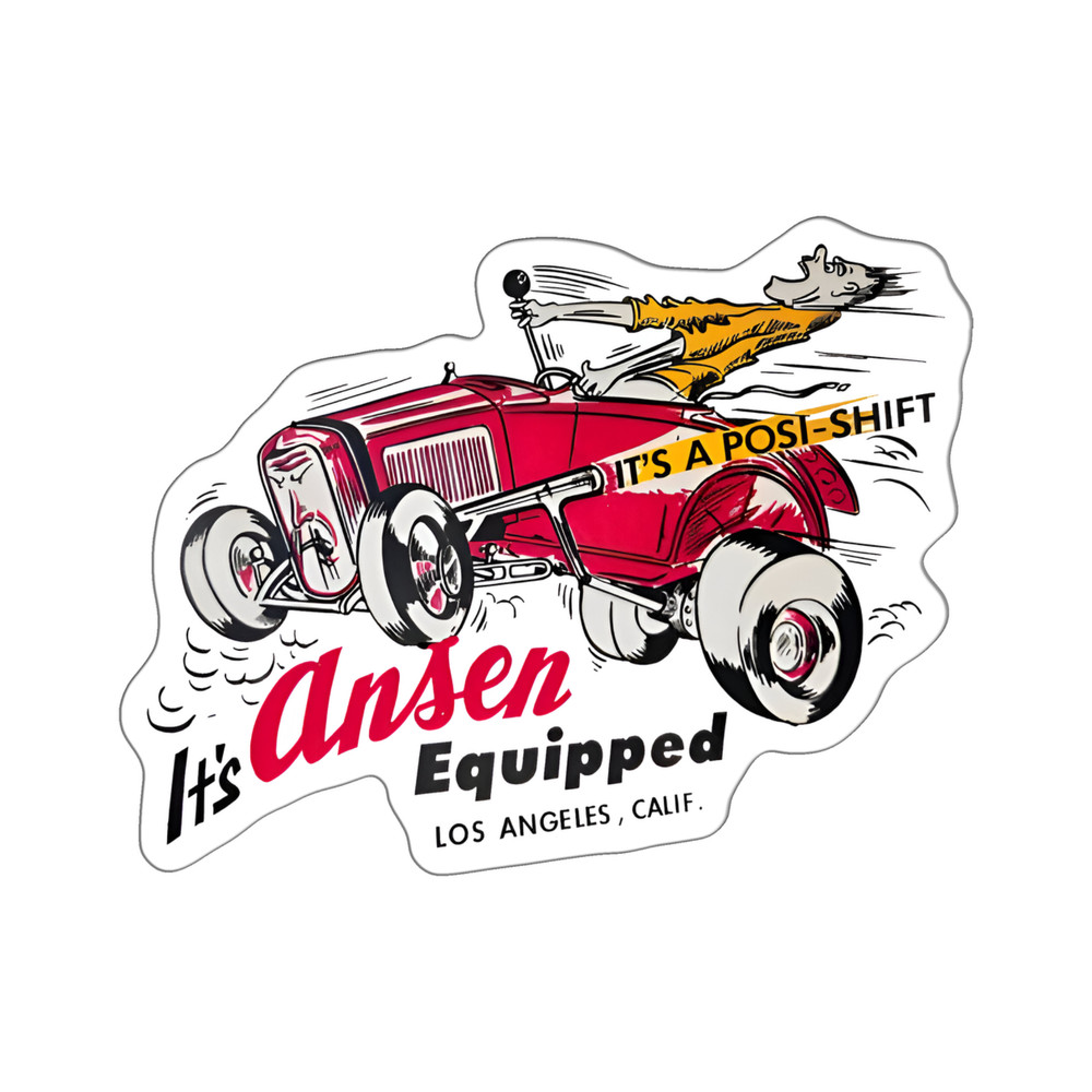 It's Ansen Equipped Vintage Sticker Decal