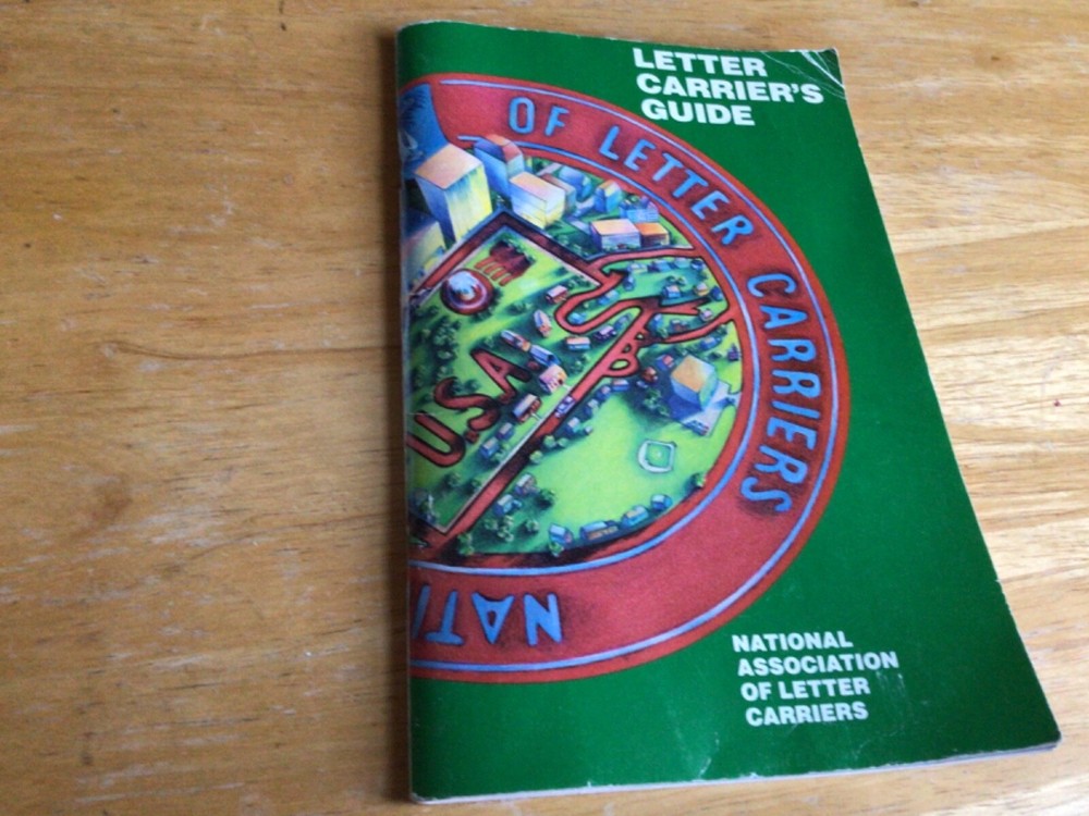 United States Post Office Letter Carrier's Guide 1987