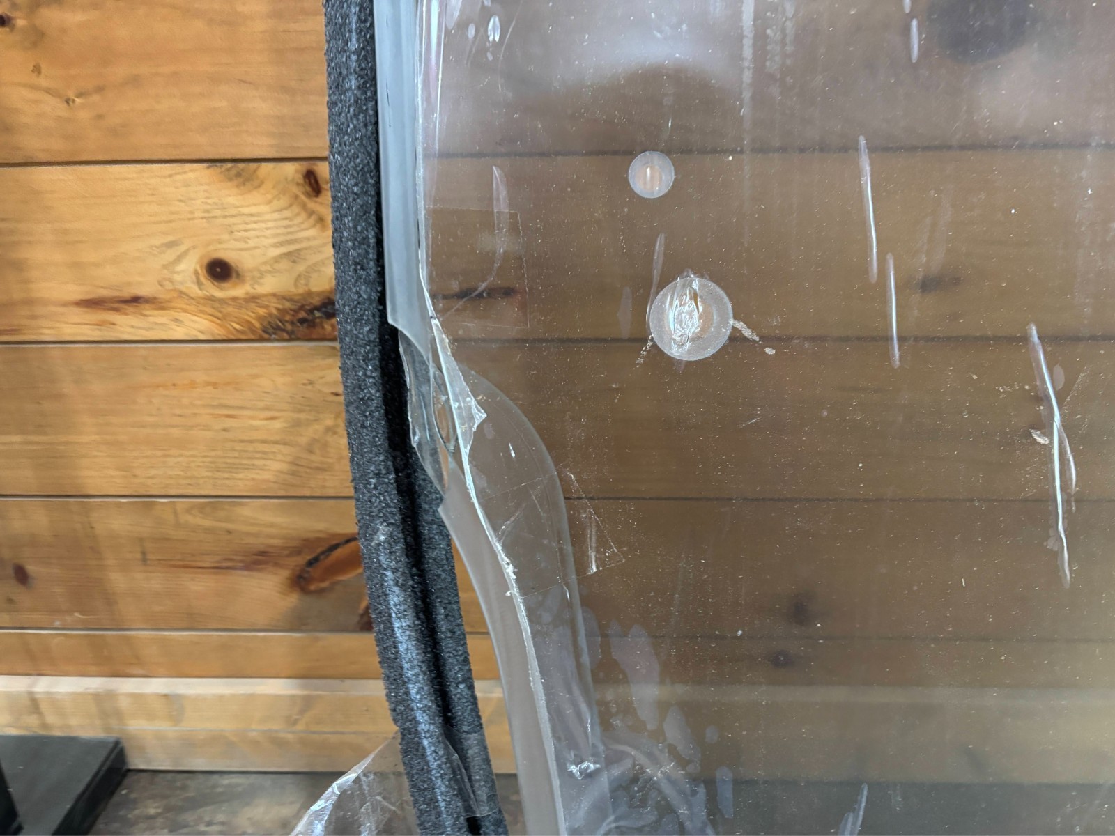 *Discounted* Tinted Takeuchi TLXXX 1/2" LEXAN Poly Forestry Door Skid Steer