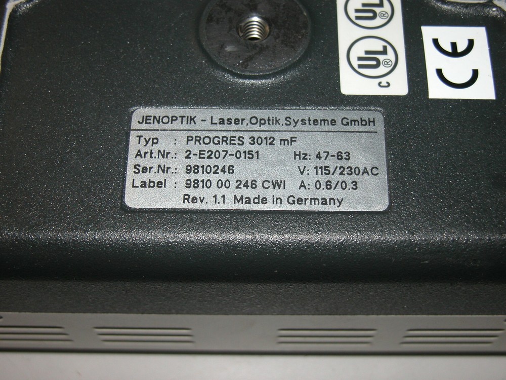 Jenoptik Progres 3012 mF No Cables