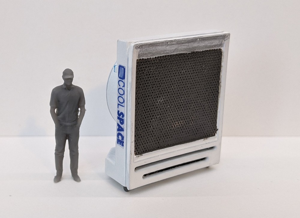 1/64 3D Printed Cool-Space Blizzard-50 Type Evaporative Cooler Kit