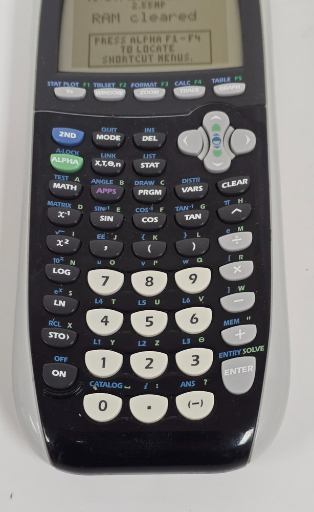 TEXAS INSTRUMENTS TI-84 PLUS SILVER EDITION GRAPHING CALCULATOR 2