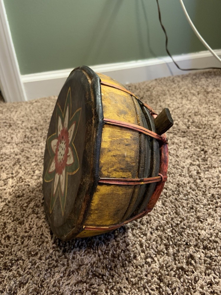 Handmade Vintage Hand Drums 7.5”