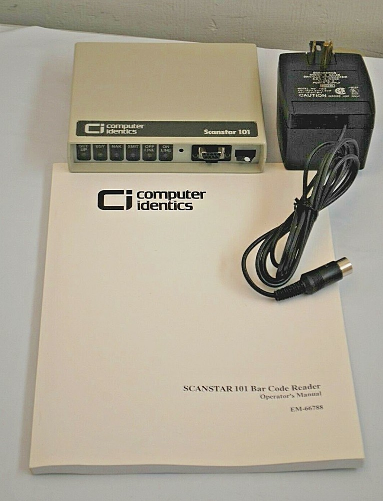 BCR0001 / BAR CODE READER TERMINAL C101 SCANSTAR 101 A1-66788-1 / PRI