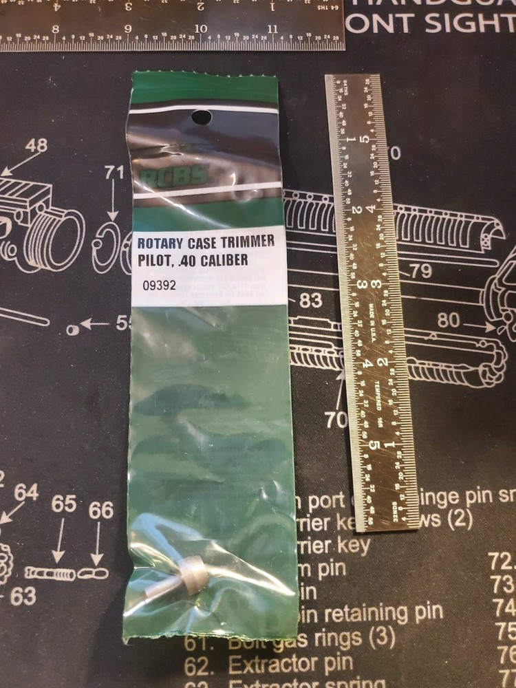 RCBS .40 Case Trimmer Pilot-New